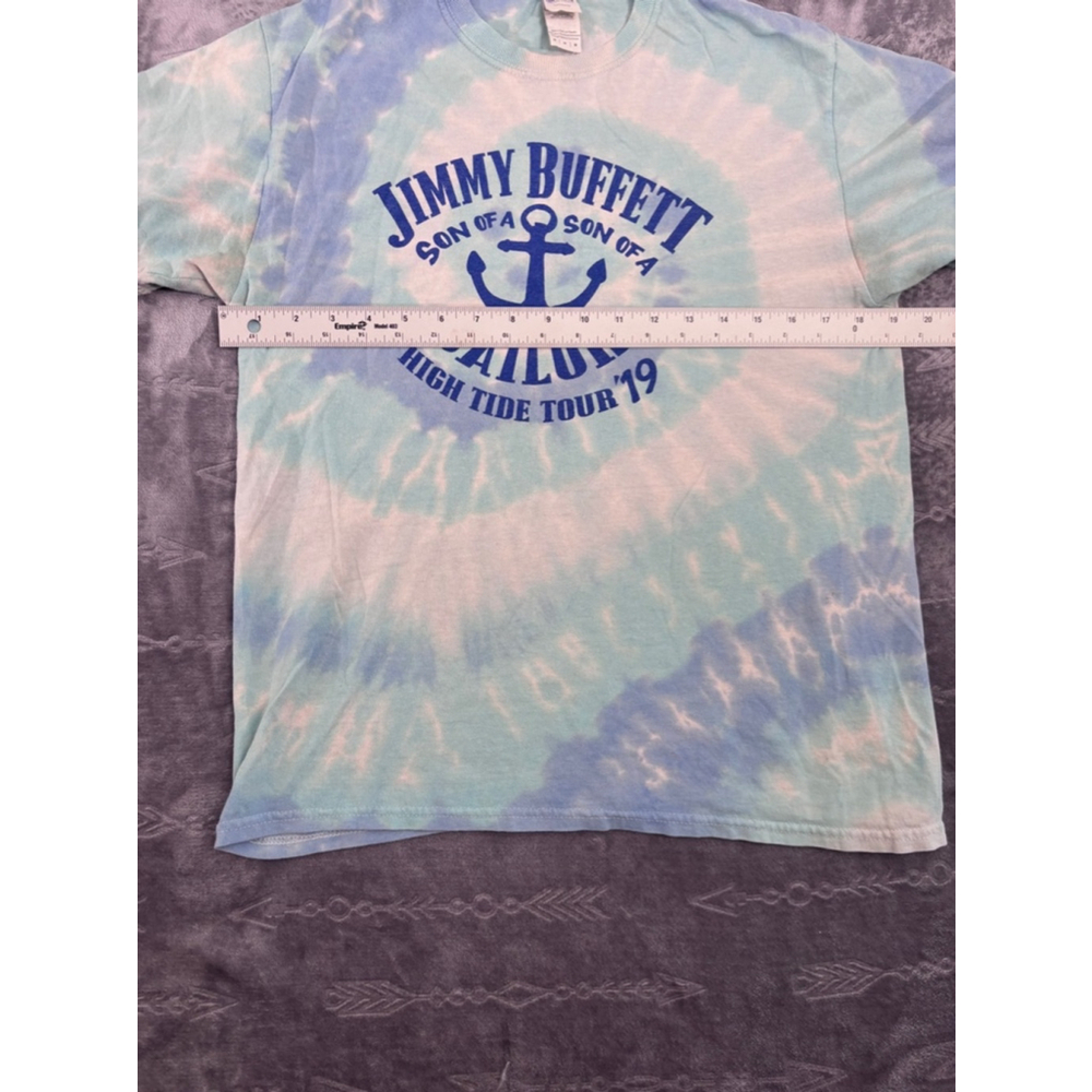 Men's Jimmy Buffett Son of a Son of a Sailor T-Shirt, M, Blue - Picture 3 of 14